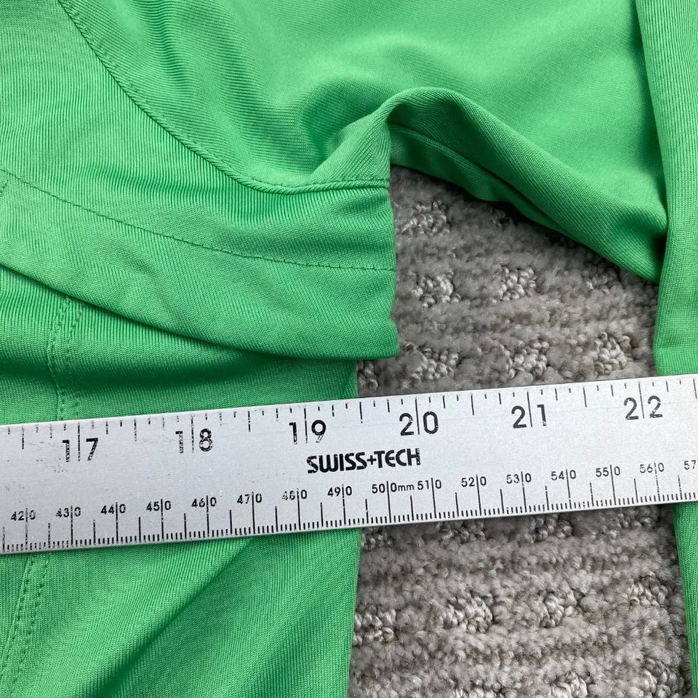 Champion Sweater Women Large L Green Full Zip Running Jogging Sports Activewear - Picture 14 of 15